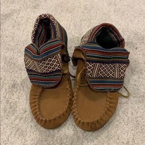 Steve Madden Aztec Moccasins